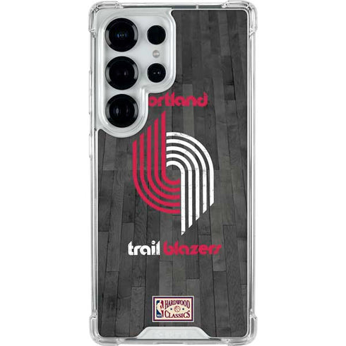 NBA Portland Trail Blazers Hardwood Classics Galaxy S25 Ultra Clear Case