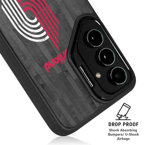 NBA Portland Trail Blazers Hardwood Classics Galaxy S26 Plus Kickstand Case