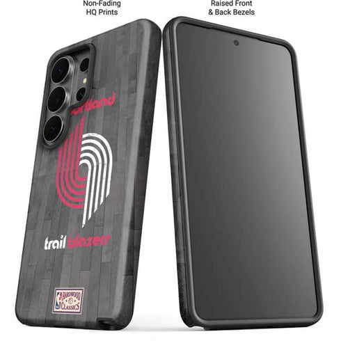 NBA Portland Trail Blazers Hardwood Classics Galaxy S26 Ultra Impact Case