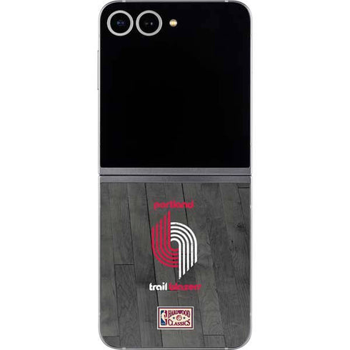 NBA Portland Trail Blazers Hardwood Classics Galaxy Z Flip6 Skin