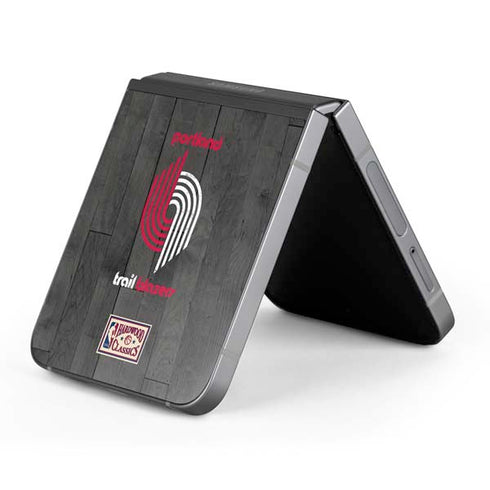 NBA Portland Trail Blazers Hardwood Classics Galaxy Z Flip6 Skin