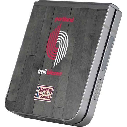 NBA Portland Trail Blazers Hardwood Classics Galaxy Z Flip6 Skin