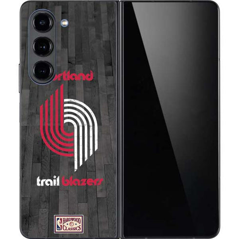 NBA Portland Trail Blazers Hardwood Classics Galaxy Z Fold5 5G Skin