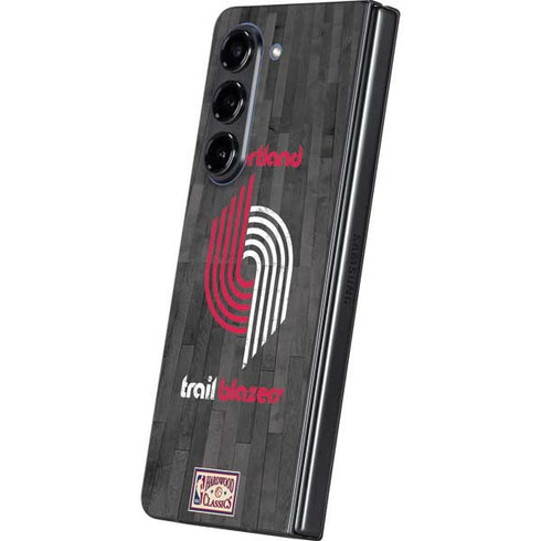 NBA Portland Trail Blazers Hardwood Classics Galaxy Z Fold5 5G Skin