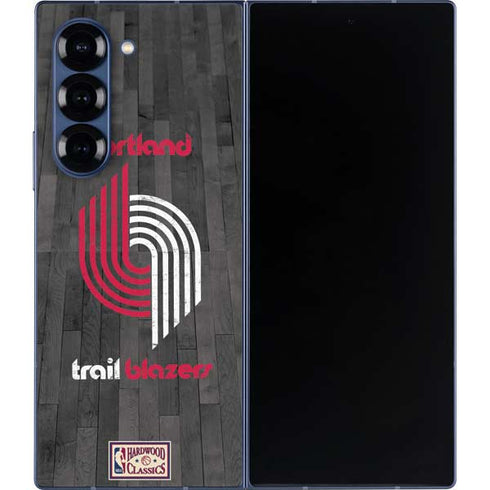 NBA Portland Trail Blazers Hardwood Classics Galaxy Z Fold6 Skin