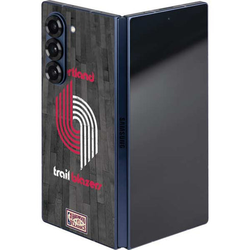 NBA Portland Trail Blazers Hardwood Classics Galaxy Z Fold6 Skin