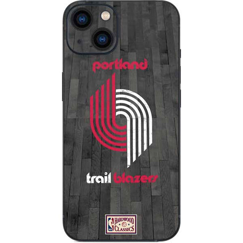 NBA Portland Trail Blazers Hardwood Classics iPhone Skins