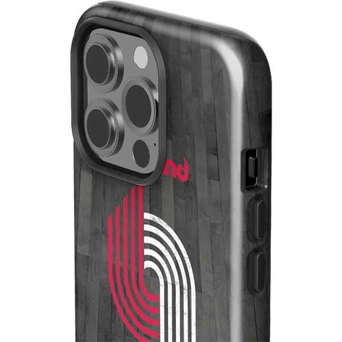 NBA Portland Trail Blazers Hardwood Classics iPhone 15 Pro Impact Case