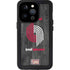 NBA Portland Trail Blazers Hardwood Classics iPhone 15 Pro Waterproof Case