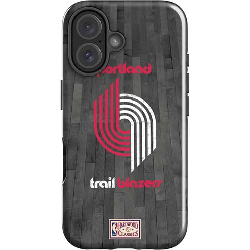 NBA Portland Trail Blazers Hardwood Classics iPhone 16 Plus Impact Case