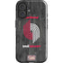 NBA Portland Trail Blazers Hardwood Classics iPhone 16 Plus Impact Case