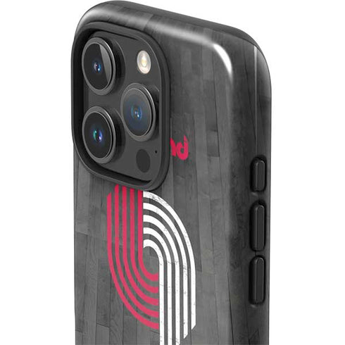 NBA Portland Trail Blazers Hardwood Classics iPhone 16 Pro Impact Case