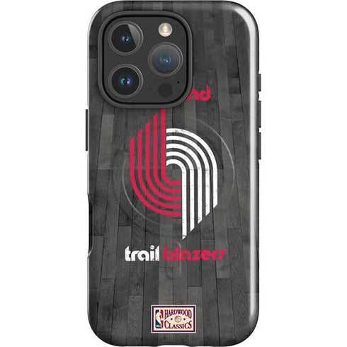 NBA Portland Trail Blazers Hardwood Classics iPhone 16 Pro Magsafe Impact Case