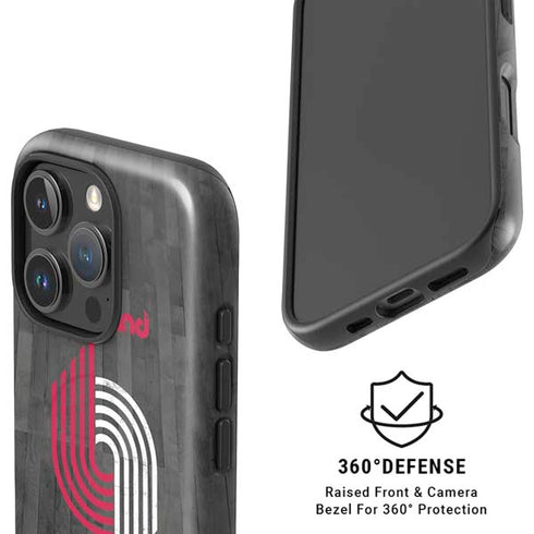 NBA Portland Trail Blazers Hardwood Classics iPhone 16 Pro Magsafe Impact Case