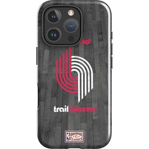 NBA Portland Trail Blazers Hardwood Classics iPhone 16 Pro Max Impact Case