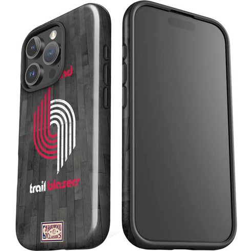 NBA Portland Trail Blazers Hardwood Classics iPhone 16 Pro Max Impact Case