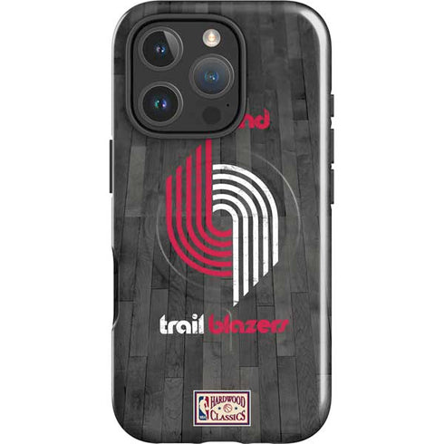 NBA Portland Trail Blazers Hardwood Classics iPhone 16 Pro Max Magsafe Impact Case