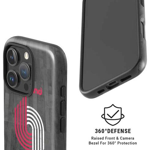 NBA Portland Trail Blazers Hardwood Classics iPhone 16 Pro Max Magsafe Impact Case