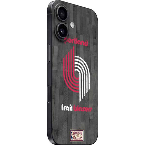 NBA Portland Trail Blazers Hardwood Classics iPhone 16 Skin
