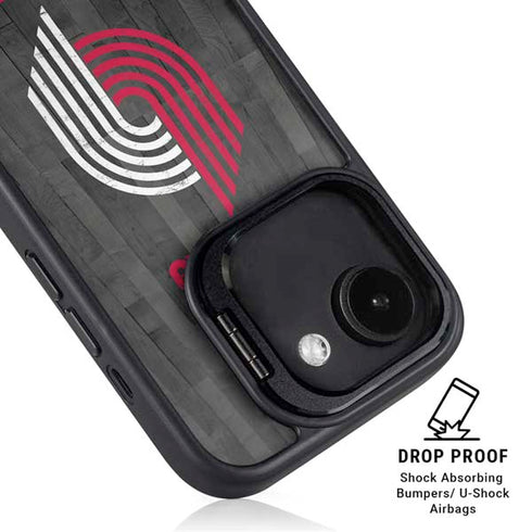 NBA Portland Trail Blazers Hardwood Classics iPhone 16e Kickstand Case