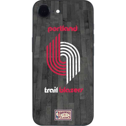 NBA Portland Trail Blazers Hardwood Classics iPhone 16e Skin
