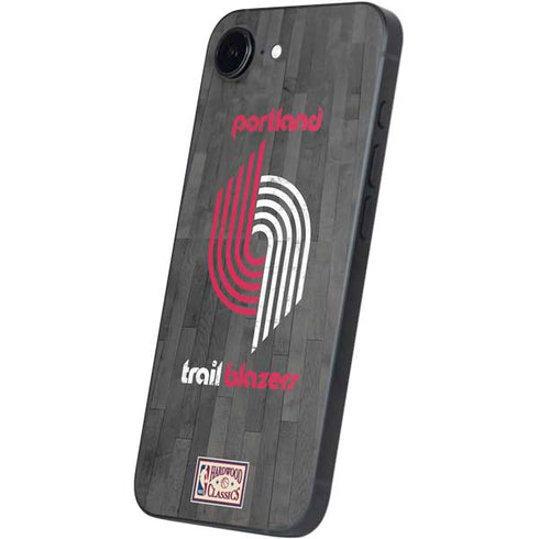 NBA Portland Trail Blazers Hardwood Classics iPhone 16e Skin
