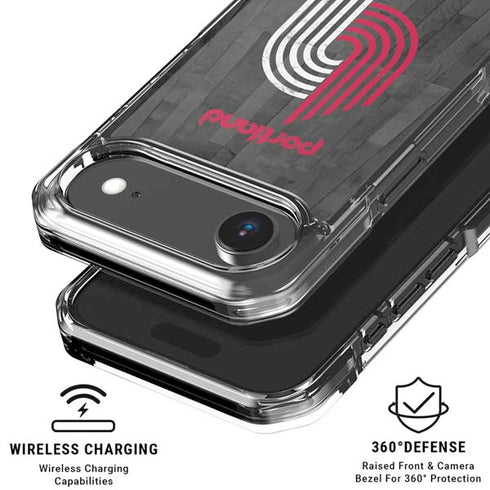 NBA Portland Trail Blazers Hardwood Classics iPhone 17 Air Clear Case