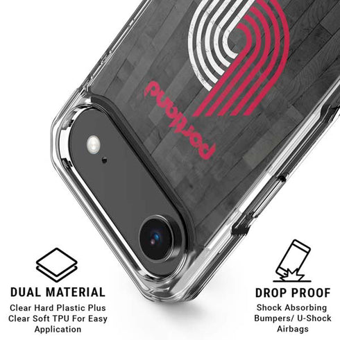 NBA Portland Trail Blazers Hardwood Classics iPhone 17 Air Clear Case