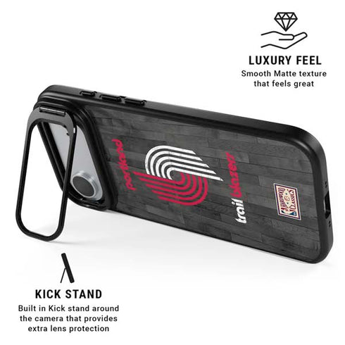 NBA Portland Trail Blazers Hardwood Classics iPhone 17 Air Kickstand Case