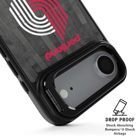 NBA Portland Trail Blazers Hardwood Classics iPhone 17 Air Kickstand Case