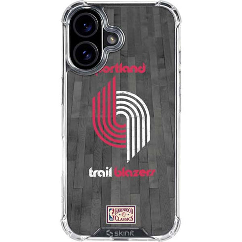 NBA Portland Trail Blazers Hardwood Classics iPhone 17 Clear Case