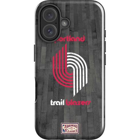 NBA Portland Trail Blazers Hardwood Classics iPhone 17 Impact Case