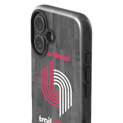 NBA Portland Trail Blazers Hardwood Classics iPhone 17 Impact Case