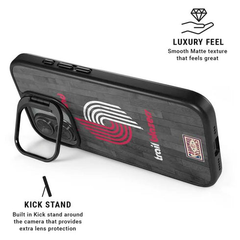 NBA Portland Trail Blazers Hardwood Classics iPhone 17 Kickstand Case