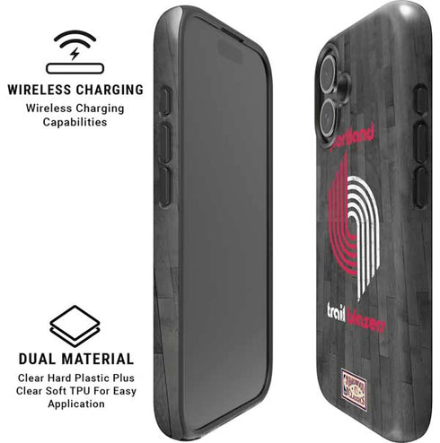 NBA Portland Trail Blazers Hardwood Classics iPhone 17 Magsafe Impact Case