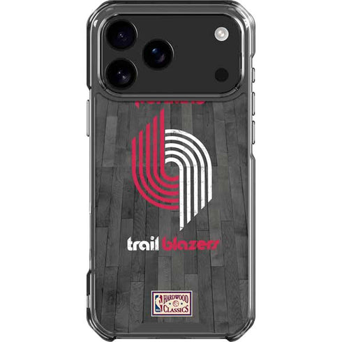 NBA Portland Trail Blazers Hardwood Classics iPhone 17 Pro Max Clear Case