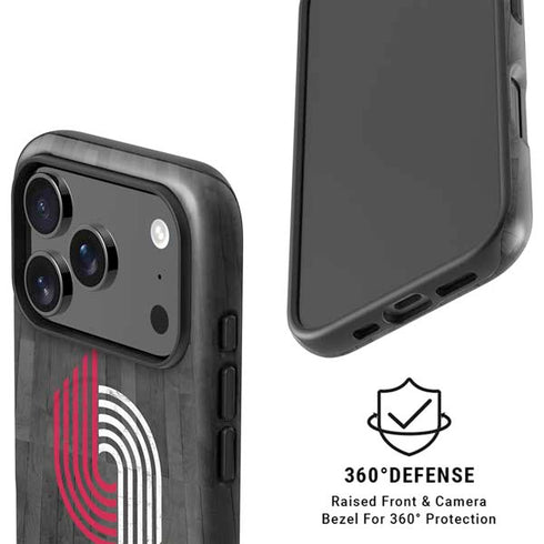 NBA Portland Trail Blazers Hardwood Classics iPhone 17 Pro Max Magsafe Impact Case
