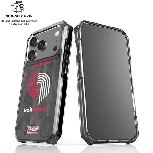 NBA Portland Trail Blazers Hardwood Classics iPhone 18 Pro Clear Case