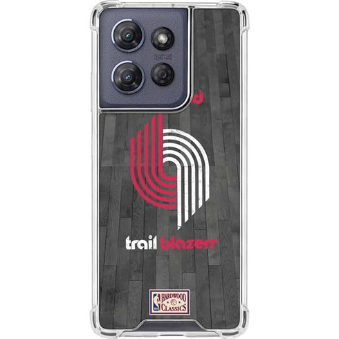 NBA Portland Trail Blazers Hardwood Classics Moto G 5G (2025) Clear Case