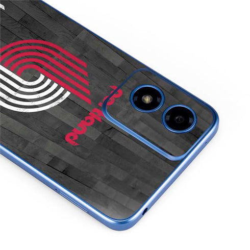NBA Portland Trail Blazers Hardwood Classics Moto G Play 4G (2024) Skin
