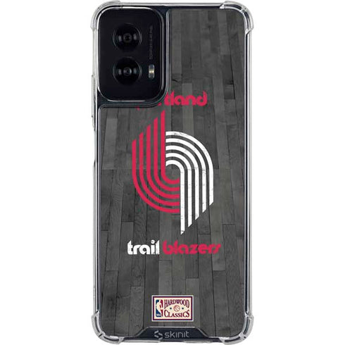 NBA Portland Trail Blazers Hardwood Classics Moto G Power 5G (2024) Clear Case