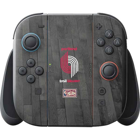 NBA Portland Trail Blazers Hardwood Classics Nintendo Switch 2 (2025) with Joy-Con Skin