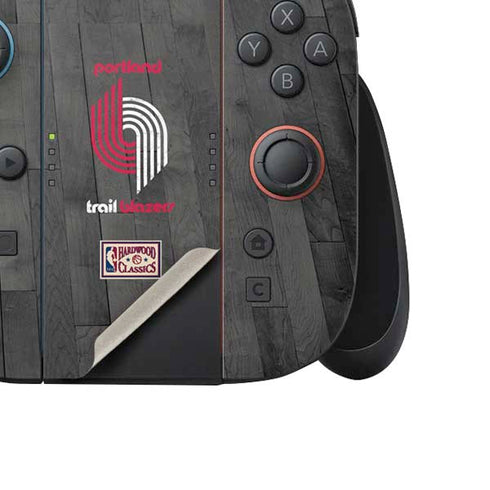 NBA Portland Trail Blazers Hardwood Classics Nintendo Switch 2 (2025) Joy-Con Controller Skin