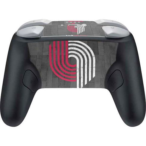 NBA Portland Trail Blazers Hardwood Classics Nintendo Switch 2 (2025) Pro Controller Skin