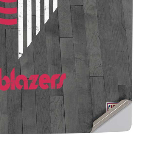 NBA Portland Trail Blazers Hardwood Classics PS5 Pro Console Skin