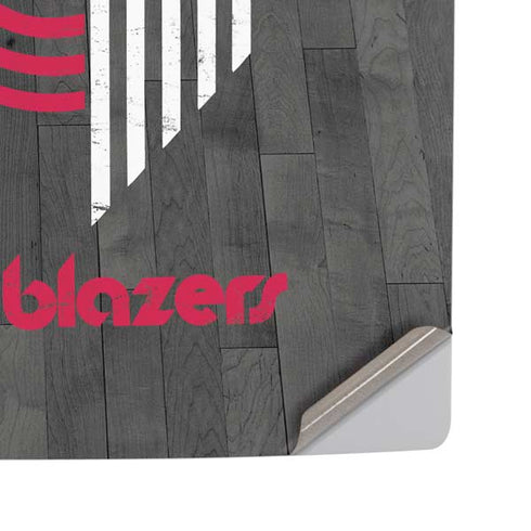 NBA Portland Trail Blazers Hardwood Classics PS5 Pro Disk Console Skin