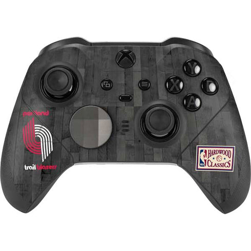 NBA Portland Trail Blazers Hardwood Classics Xbox Elite Wireless Controller Series 2 Skin