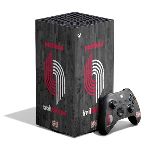 NBA Portland Trail Blazers Hardwood Classics XBox Series X Digital Edition Bundle Skin