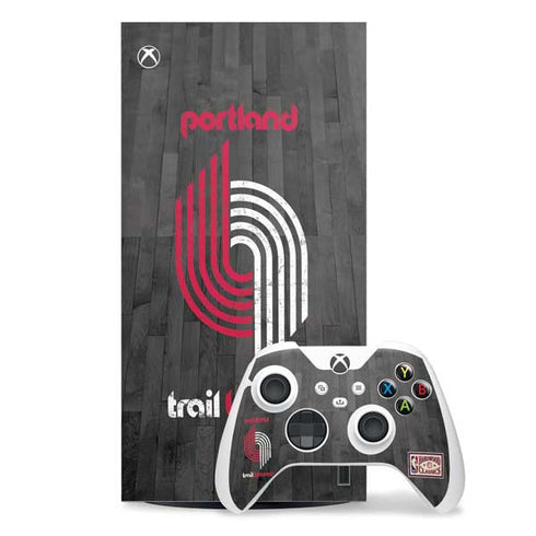 NBA Portland Trail Blazers Hardwood Classics Xbox Series X Skins