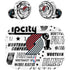 NBA Portland Trail Blazers Historic Blast Amazon Echo Buds Skin